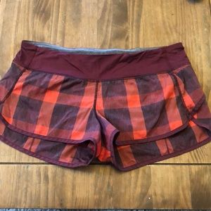 Lululemon Speed Up Shorts